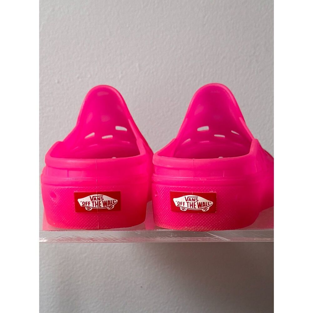 Vans Slip-on TRK Trek Water Mule Shoes Hot Pink Men's Size 8 Gently Worn - Picture 8 of 9